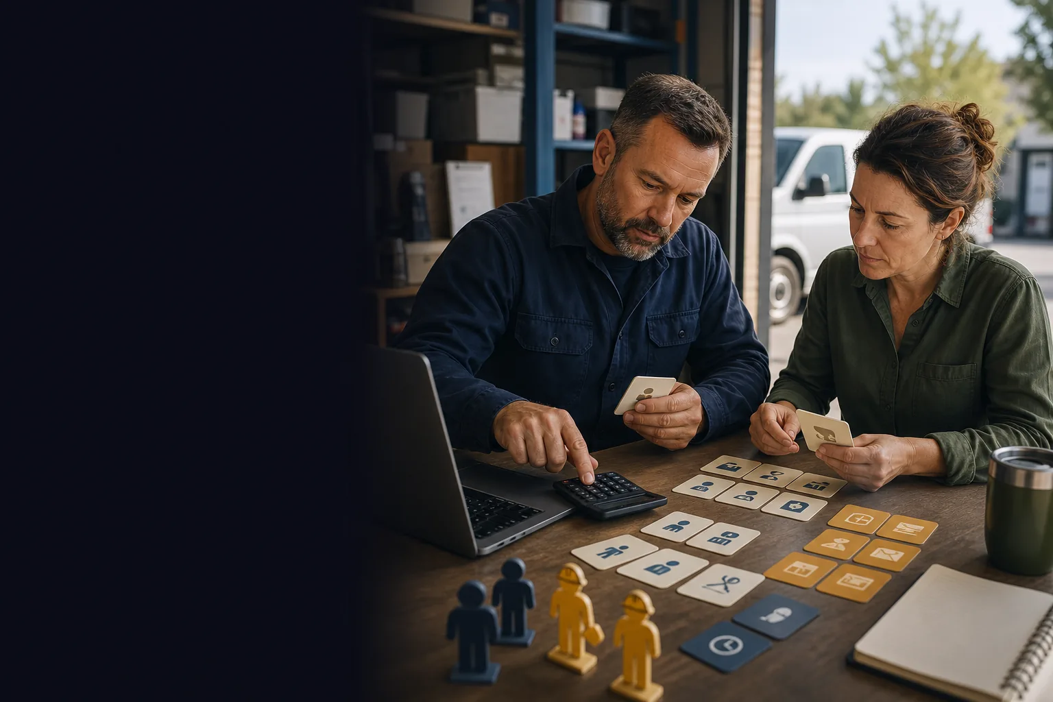 Home-service owner sorting must-have software costs from later add-ons